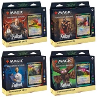 Magic Fallout - Commander Deck Display