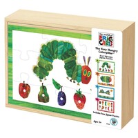 The Very Hungry Caterpillar - 4 in 1 Wooden Puzzle