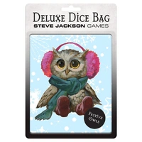 Deluxe Dice Bag Festive Owls