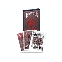 Bicycle Metalluxe Red Playing Cards