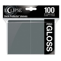 Ultra Pro: UP15611 Eclipse Gloss Standard Sleeves 100 pack Smoke Grey