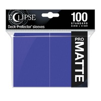 Ultra Pro: UP15622 Eclipse Matte Standard Sleeves 100 pack Royal Purple