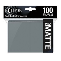 Ultra Pro: UP15623 Eclipse Matte Standard Sleeves 100 pack Smoke Grey