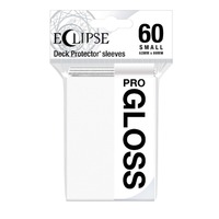 Ultra Pro: UP15624 Eclipse Gloss Small Sleeves 60 pack Arctic White