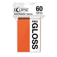 Ultra Pro: UP15631 Eclipse Gloss Small Sleeves 60 pack Pumpkin Orange