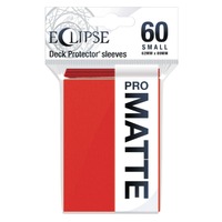 Ultra Pro: UP15640 Eclipse Matte Small Sleeves 60 pack Apple Red