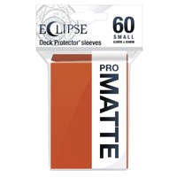 Ultra Pro: UP15643 Eclipse Matte Small Sleeves 60 pack Pumpkin Orange