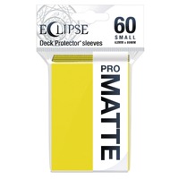 Ultra Pro: UP15644 Eclipse Matte Small Sleeves 60 pack Lemon Yellow