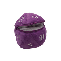 Ultra Pro: UP15679 D20 Plush Dice Bag Purple