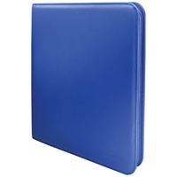 Ultra Pro: UP15740 Vivid 12-Pocket Zippered PRO-Binder: Blue