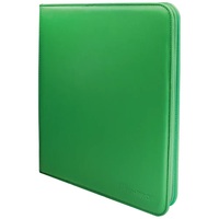 Ultra Pro: UP15741 Vivid 12-Pocket Zippered PRO-Binder: Green