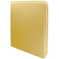 Ultra Pro: UP15745 Vivid 12-Pocket Zippered PRO-Binder: Yellow