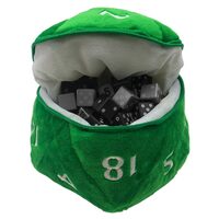 Ultra Pro: UP15758 D20 Plush Dice Bag Green