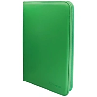 Ultra Pro: UP15901 Vivid 9-Pocket Zippered PRO-Binder: Green