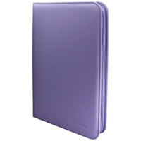 Ultra Pro: UP15902 Vivid 9-Pocket Zippered PRO-Binder: Purple