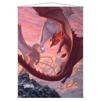 Ultra Pro: UP18993 Dungeons & Dragons Cover Series Fizbans Treasury of Dragons Wall Scroll