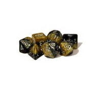 Halfsies Dice - DaVinci with Upgraded Dice Case