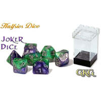 Halfsies Dice - Joker with Upgraded Dice Case