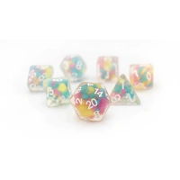 Sirius Dice - Lucky Charm Glowworm Dice Set 7