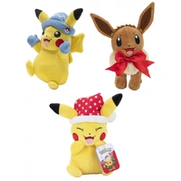 Pokemon Plush Seasonal Christmas Holiday Assortment 8" (6 in the Assortment)