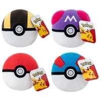 Pokemon Plush Pokeball Assortment 5" (6 in the Assortment)