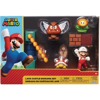 World of Nintendo 2.5" Lava Castle Diorama Set