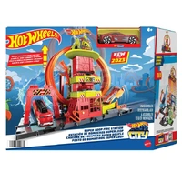 Hot Wheels - City Super Loop Fire Station