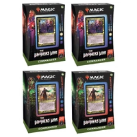 Magic the Gathering The Brothers War Commander Decks (4 Decks Per Display)