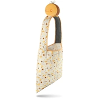 Tee Turtle - Plushie Tote Bag - Yellow Bees & Honeycomb Tote Bag and Yellow Bee Plushie