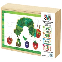 The Very Hungry Caterpillar - 4 in 1 Wooden Puzzle