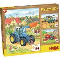 Puzzles: Tractor and Co.