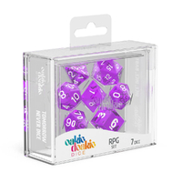 Oakie Doakie Dice RPG-Set Trans Purple