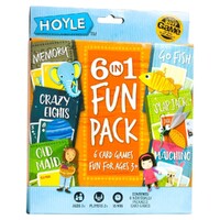 Hoyle Playing Cards: Hoyle 6 in 1 Fun Pack