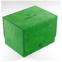 Gamegenic Sidekick Holds 100 Sleeves Convertible Deck Box Green