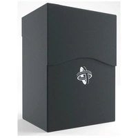 Gamegenic Deck Holder Holds 80 Sleeves Deck Box Black