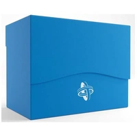 Gamegenic Side Holder Holds 80 Sleeves Deck Box Blue