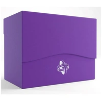 Gamegenic Side Holder Holds 80 Sleeves Deck Box Purple