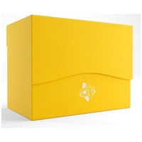 Gamegenic Side Holder Holds 80 Sleeves Deck Box Yellow