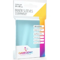 Gamegenic Inner Card Sleeves - Size Code INNER - (64mm x 89mm) (100 Sleeves Per Pack)