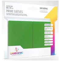 Gamegenic Prime Card Sleeves Green (66mm x 91mm) (100 Sleeves Per Pack)