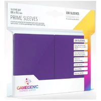 Gamegenic Prime Card Sleeves Purple (66mm x 91mm) (100 Sleeves Per Pack)