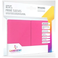 Gamegenic Prime Card Sleeves Pink (66mm x 91mm) (100 Sleeves Per Pack)