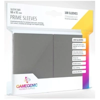 Gamegenic Prime Card Sleeves Dark Gray (66mm x 91mm) (100 Sleeves Per Pack)