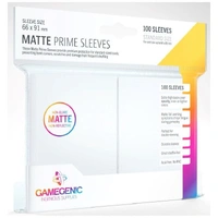 Gamegenic Matte Prime Card Sleeves White (66mm x 91mm) (100 Sleeves Per Pack)