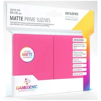 Gamegenic Matte Prime Card Sleeves Pink (66mm x 91mm) (100 Sleeves Per Pack)