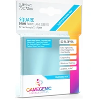 Gamegenic Prime Board Game Sleeves - Size Code BLUE - Square Sized (73mm x 73mm) (50 Sleeves Per Pack)