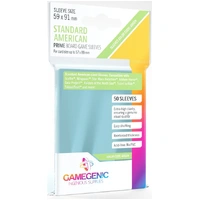 Gamegenic Prime Board Game Sleeves - Size Code GREEN - Standard American-Sized (59mm x 91mm) (50 Sleeves Per Pack)