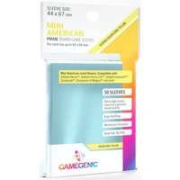 Gamegenic Prime Board Game Sleeves - Size Code YELLOW - Mini American-Sized (44mm x 67mm) (50 Sleeves Per Pack)