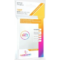 Gamegenic Matte Board Game Sleeves - Size Code ORANGE - Tarot Sizes (73mm x 122mm) (50 Sleeves Per Pack)