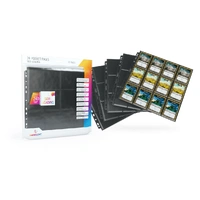 Gamegenic 24 Pocket Sideloading Pages 10Pcs Pack Black